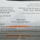 Nóng! Lê Minh Tấn Gđ Sở- Chỉ đạo, THADS H Củ Chi- Tp.HCM: Lôi người đã chết ra để cưỡng chế THA-Bản án: 284 và QĐ 141-2013- để cướp 3.083,7m2 đất và 500 tr.