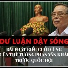 Lòng Dân: Cố Thủ Tướng Phan Văn Khải- Là Một Chính Trị Gia Rất Thương Dân- Yêu Nước và có nhiều câu nói rất nổi tiếng- kỳ 02