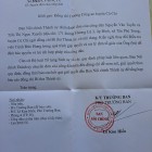 Vụ án Oan 10 năm: Công văn chỉ đạo 2083-22/8 của Ban Nội Chính Thành Uỷ Tp.HCM: THADS H Củ Chi- cướp 3.083,7m2 đất và 500 tr- của dân.