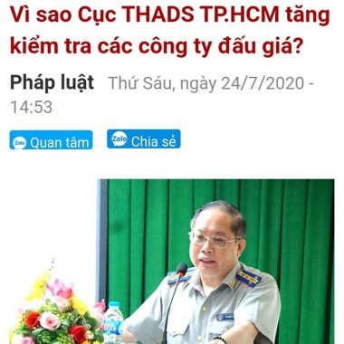 Vũ Quốc Doanh, Nguyên Cục Trưởng THADS Tp.HCM: Hút Máu Của Dân Và Cướp 3.083,7m2 Đất Và 500 Tr. Rồi Trốn Như Một Con Chó.